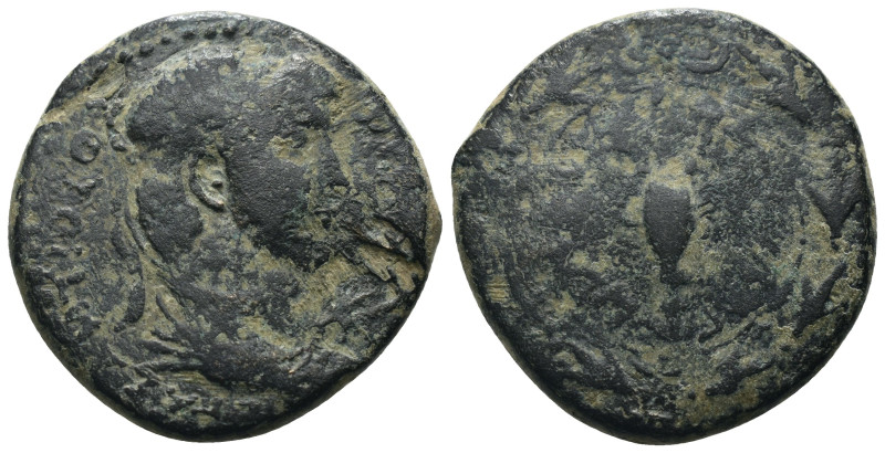 Commagene. Iotape. (38-72 AD) Æ Bronze. Obv: diademed bust right. Rev: scorpion ...