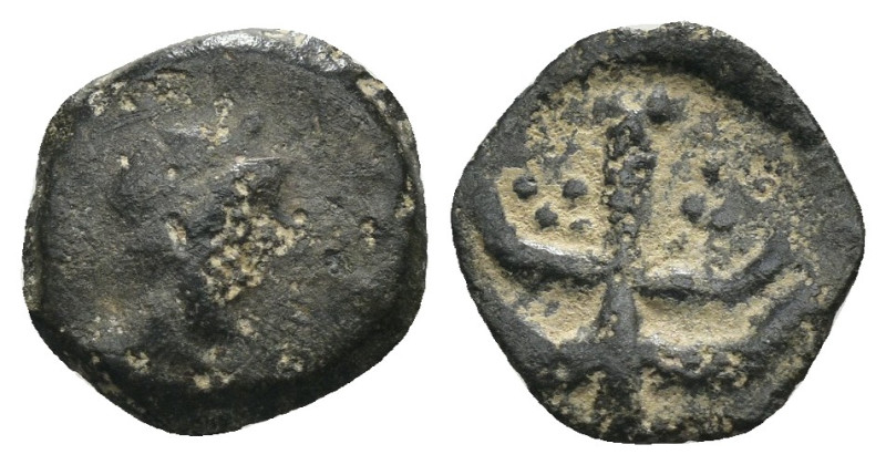 JUDAEA. Uncertain ae. Weight 0,92 gr - Diameter 9 mm