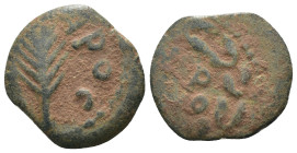 Judea. Porcius Festus. (59-62 AD). Æ Prutah. reign of Nero. Jerusalem. Weight 1,37 gr - Diameter 14 mm