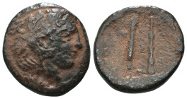 KINGS OF MACEDON. Alexander III 'the Great' (336-323 BC), uncertain mint. Artificial sandpatina. Weight 4,59 gr - Diameter 16 mm