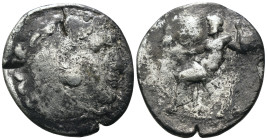 Macedonia. Alexander the Great. (336-323 BC) AR Tetradrachm. Obv: head of Alexander the great right. Rev: sitting Zeus holding eagle and scepter. Weig...