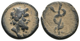 Mysia, Pergamon. Civic Issue. Circa 200-113 BC. AE. Artificial sandpatina. Weight 3,24 gr - Diameter 14 mm