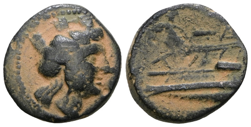 Phoenicia, Arados AE . 176-116 B.C. Artificial sandpatina. Weight 3,90 gr - Diam...