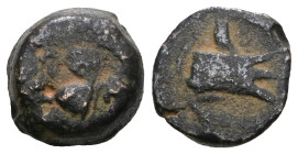 Phoenicia, Arados, uncertain AE. . artificial sandpatina.Weight 1,54 gr - Diameter 9 mm