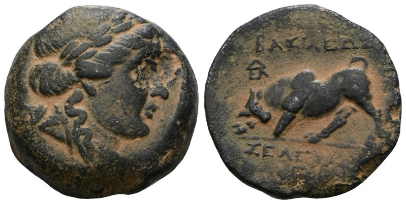 Seleukid Empire, Seleukos II Kallinikos Æ. Mint associated with Antioch, circa 2...