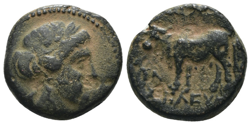 Seleukid Empire, Seleukos II Kallinikos Æ. Uncertain mint associated with Antioc...