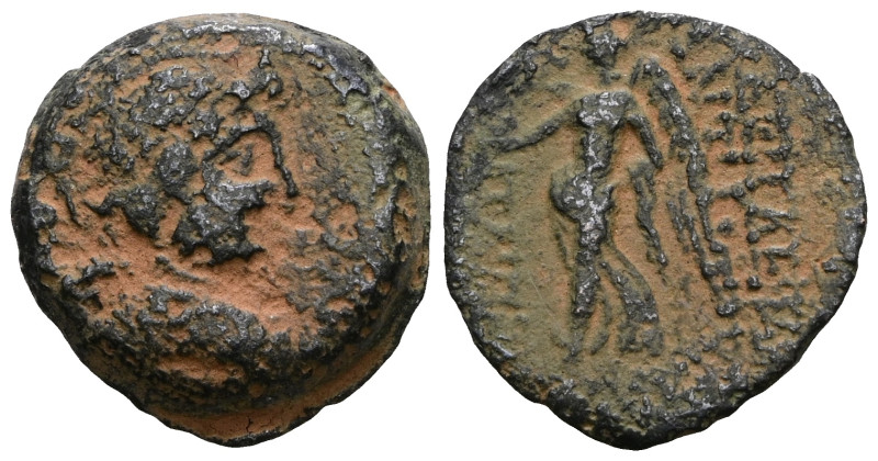 Antiochos IX, 114-95. . Artificial sandpatina.Weight 4,63 gr - Diameter 17 mm