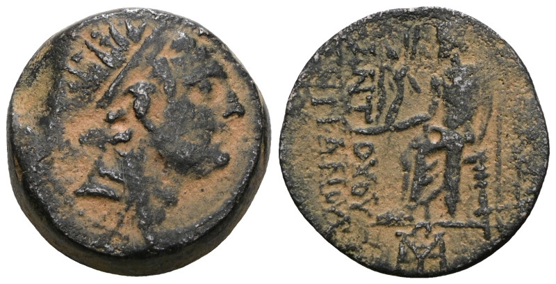 Seleukid Empire, Antiochos I Soter, circa 281-261 BC. Artificial sandpatina.Weig...