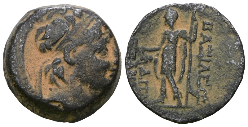 Seleukid Kingdom. Alexander II Zabinas. AE 21. 125-122 BC. Antioch. Artificial S...