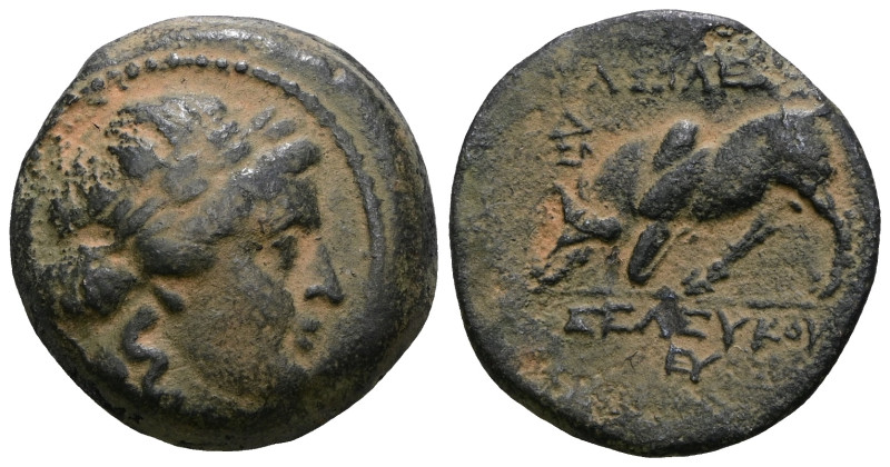 Seleukos I Nikator Æ Seleukid Kings of Syria. Seleukos I Nikator Æ14. Antioch, 3...