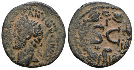 ANTIOCH AE. . Artificial sandpatina.Weight 2,61 gr - Diameter 17 mm