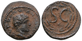 Antıoch AE. . Artificial sandpatina.Weight 3,52 gr - Diameter 18 mm