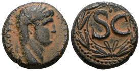 Antioch. Néro (54-68). . Artificial sandpatina.Weight 15,01 gr - Diameter 22 mm
