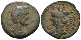 Antoninus Pius Æ Seleucis and Pieria. Laodicea ad Mare, AD 140-141.Artificial sandpatina. Weight 6,52 gr - Diameter 23 mm