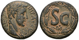 Augustus, 27 v. Chr. - 14. n. Artificial sandpatina.. Weight 15,95 gr - Diameter 26 mm