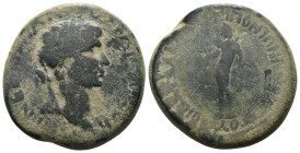 Augustus. (27 BC - 14 AD). Æ Bronze. provincial mint. Weight 10,74 gr - Diameter 24 mm