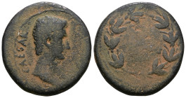 Augustus. 27 B.C.-A.D. 14 AE . . Artificial sandpatina.Weight 11,09 gr - Diameter 25 mm
