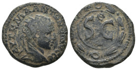 Caracalla. (198-217 AD). Æ Bronze. Syria. Antioch. Weight 4,18 gr - Diameter 16 mm