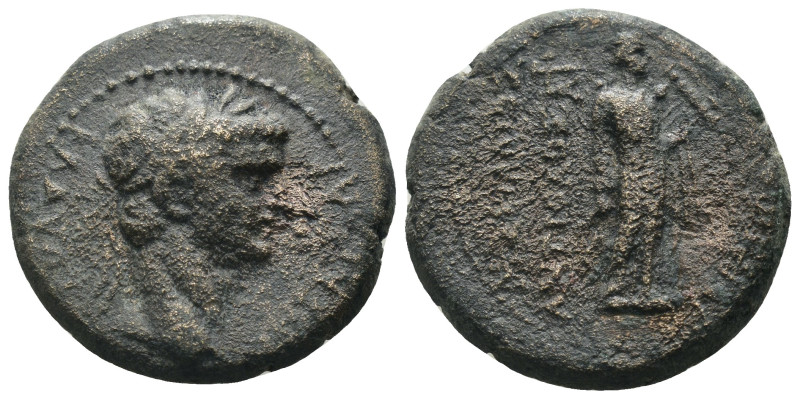 Claudius. (41-50 AD) Æ Bronze. provincial mint. Weight 6,30 gr - Diameter 19 mm