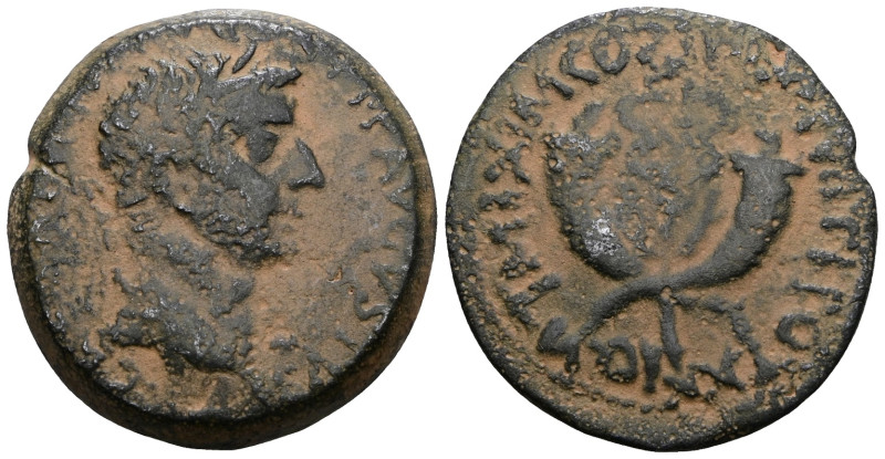 COMMAGENE. Tiberius (14-37). Ae (Dupondius). Commagene.. Artificial sandpatina.W...