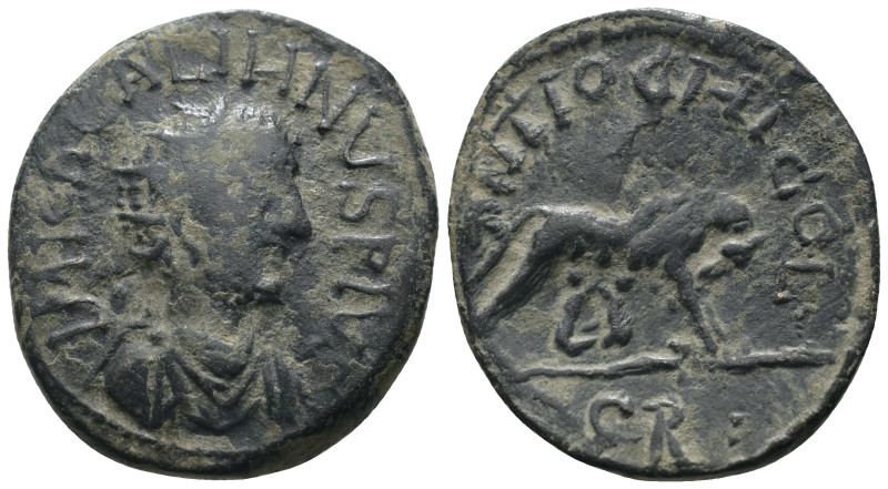 Gallienus. (253-268 AD) Bronze Æ. Pisidia. Antioch. Weight 12,78 gr - Diameter 2...