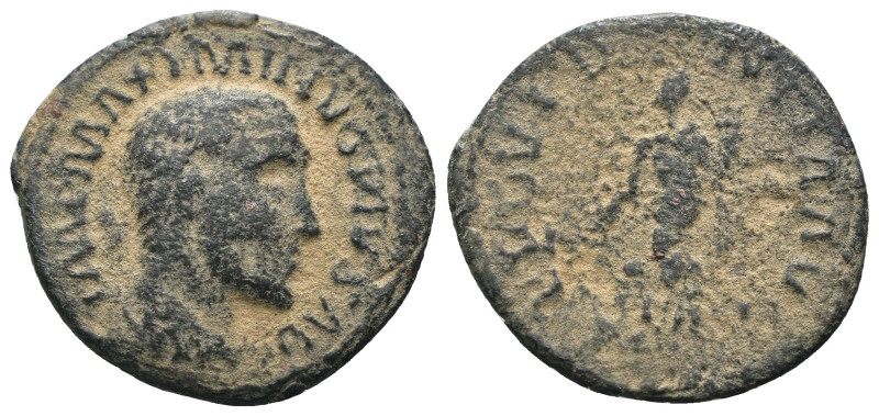 Maximinus II. (309-313 AD). Bronze Æ. provincial mint. artificial sandpatina. We...