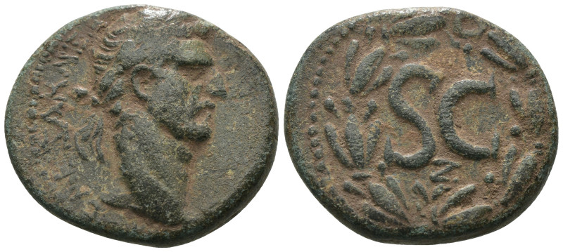 Nerva. (96-98 AD). Bronze Æ. Syria. Antioch. Obv: laureate bust of Nerva right. ...