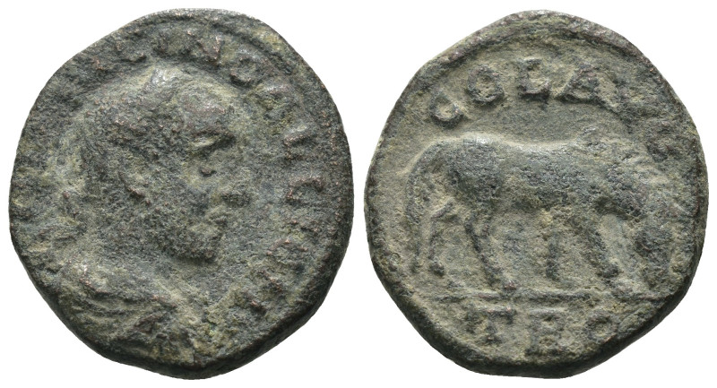 Philippus I. Arabs. (244-249 AD). Æ Bronze. Troas. Alexandria. Weight 5,76 gr - ...