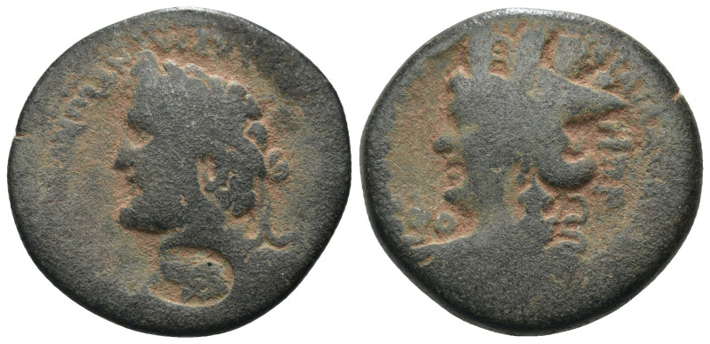 Seleucis and Pieria, Laodicea ad Mare. Antoninus Pius. AE. . artificial sandpati...