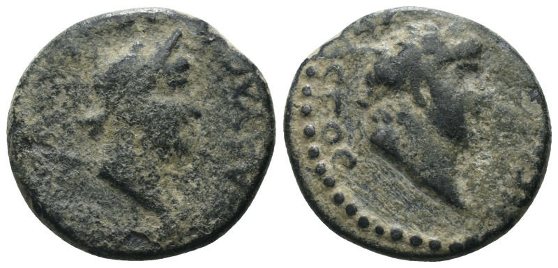 Titus. (79-81 AD). Æ Bronze. provincial mint. Weight 4,62 gr - Diameter 18 mm