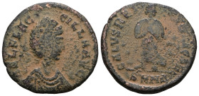 Aelia Flacilla AD 383-386. Antiochia Follis .. Artificial sandpatina.Weight 5,36 gr - Diameter 21 mm