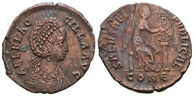 Aelia Flacilla AE14, Constantinopolis Aelia Flaccilla (379-386/8). Weight 3,45 gr - Diameter 21 mm