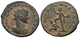 Aurelianus (270-275) AE Antoninianus.Antıoch. Artificial sandpatina. Weight 4,15 gr - Diameter 20 mm