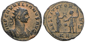 Aurelianus (270-275), AE-Antoninianus. Artificial sandpatina.Weight 2,73 gr - Diameter 21 mm