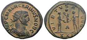 Carinus AE Antoninianus Carinus, as Caesar (282-283 AD). . Artificial sandpatina.Weight 3,12 gr - Diameter 19 mm
