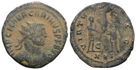 Carinus AE Antoninianus, Cyzicus Carinus (283-285 AD . Artificial sandpatina. Weight 3,35 gr - Diameter 19 mm