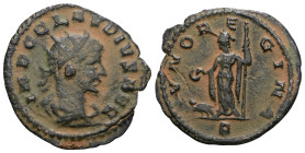 Claudius II AE Antoninianus (268-270 AD). . Artificial sandpatina.Weight 2,17 gr - Diameter 19 mm