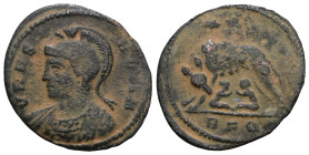 Commemorative (335-337 AD). Constantinopolis. . Artificial sandpatina.Weight 1,94 gr - Diameter 18 mm