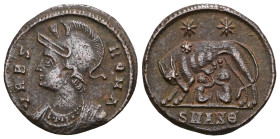 Commemorative Æ Nummus. Struck under Constantine I. Antioch, AD 330-335. Weight 2,22 gr - Diameter 16 mm