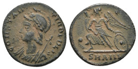 Commemorative for Constantinople. A.D. 330-335. AE centenionalis. Antioch mint, struck A.D. 330-333. artificial sandpatina. Weight 1,79 gr - Diameter ...
