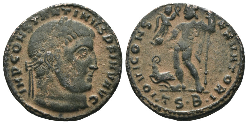 CONSTANTINE I. 307-337 AD. Æ Follis. Artificial sandpatina. Weight 3,57 gr - Dia...