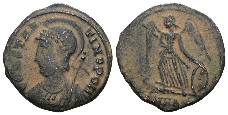 CONSTANTINOPOLIS, AE follis, 330-333, Thessalonique. Droit : CONSTAN-TINOPOLIS. ...