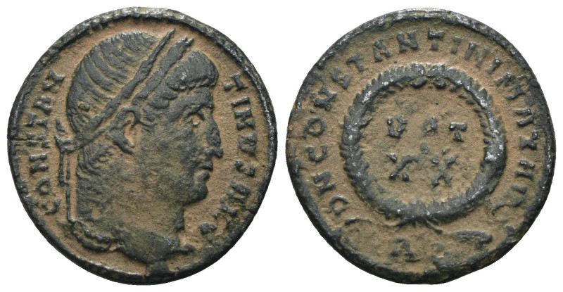 Constantine I the Great AD 306-337. Follis AE. Artificial sandpatina. Weight 2,2...