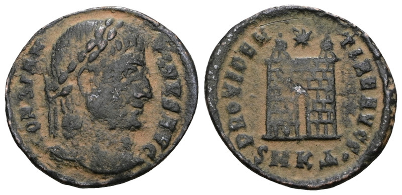 Constantinus I (306-337 AD). AE Follis. Artificial sandpatina. Weight 2,20 gr - ...