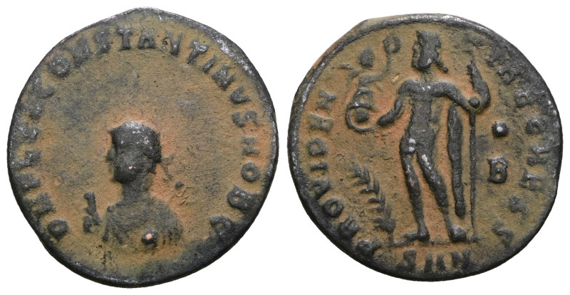 Constantinus II AE Follis, Treveri Constantinus II , as Caesar (316-337 AD). AE ...