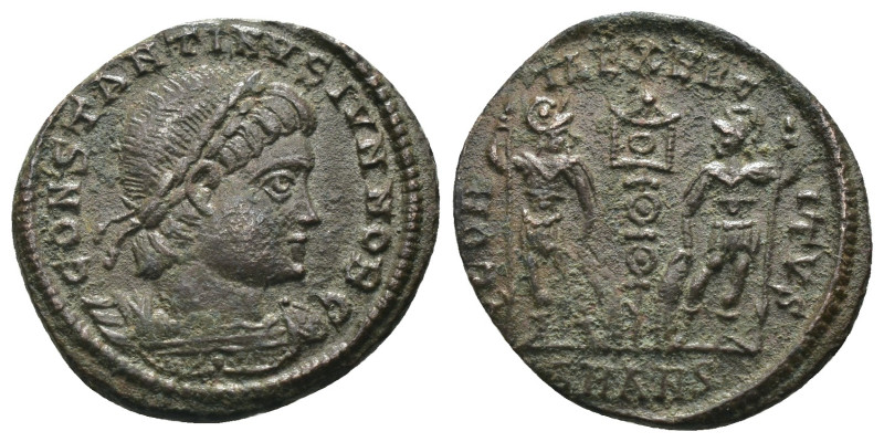 Constantinus II. (330-333 AD). Æ Follis. Antioch. Obv: FL IVL CONSTANTINVS NOB C...