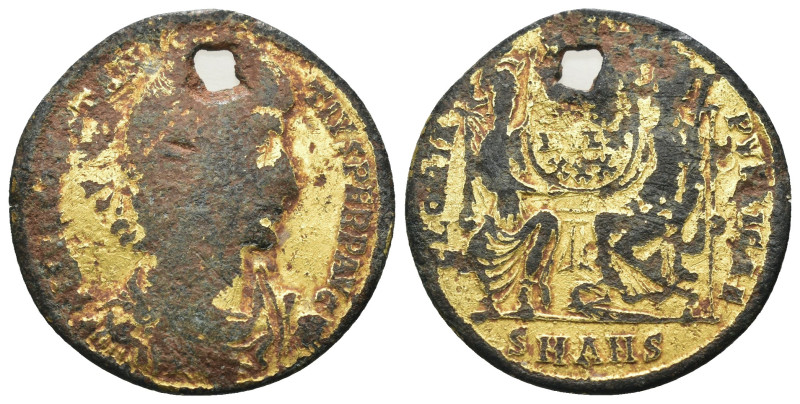 Constantius II Æ. Antioch, AD 337-347. Weight 2,37 gr - Diameter 20 mm