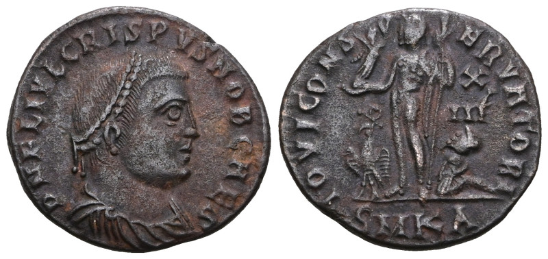 Crispus (Caesar, 316-326). Æ Follis. Cyzicus. Weight 3,06 gr - Diameter 18 mm