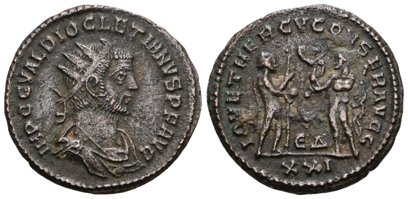 Diocletian. A.D. 284-305. AE antoninianus. Antioch mint. Weight 4,10 gr - Diamet...