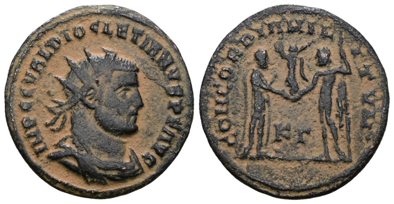 Diocletianus AE Antoninianus, Cyzicus Diocletianus (284-305 AD). AE Antoninianus...